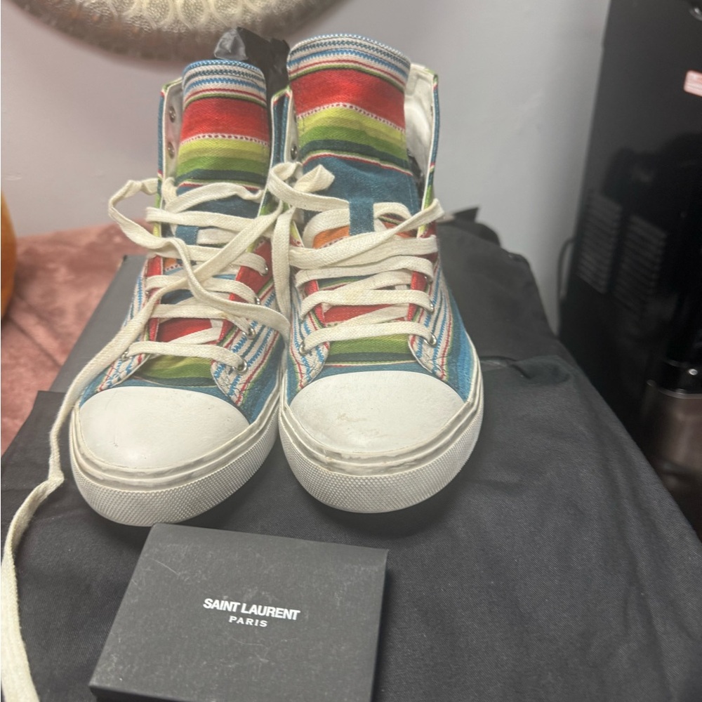 Tenis saint laurent. Authentic
